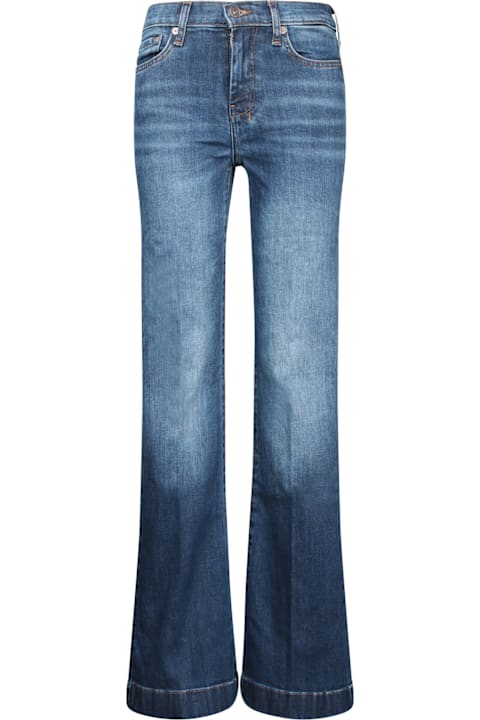 7 For All Mankind Clothing for Women 7 For All Mankind Dojo Gran Canyon Dark Blue Jeans
