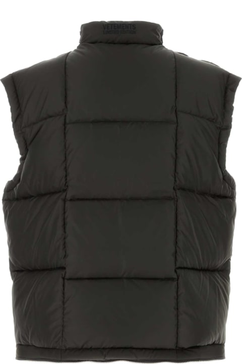 VETEMENTS for Kids VETEMENTS Dark Brown Polyester Down Jacket