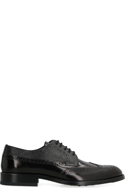 Laced Shoes for Men Tod's Leather Lace-up Shoes