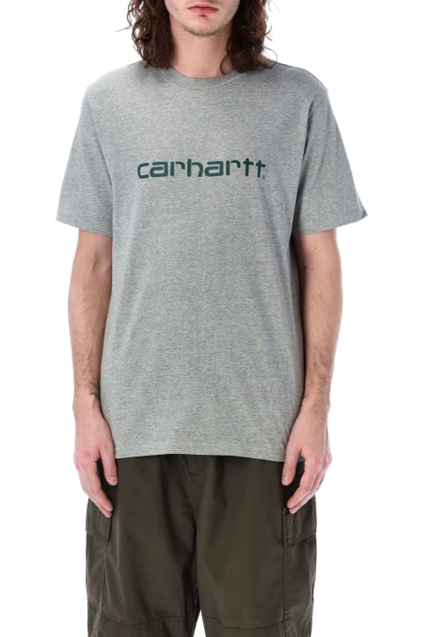 メンズ新着アイテム Carhartt Logo T-shirt