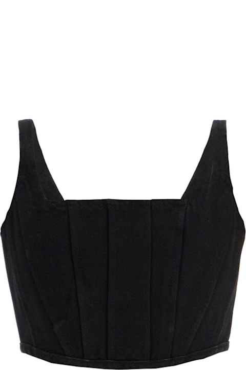 Marc Jacobs for Women Marc Jacobs Denim Bustier Top For