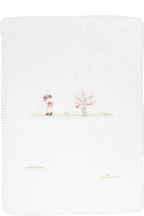 Piccola Giuggiola Accessories & Gifts for Baby Girls Piccola Giuggiola Cotton Knit Blanket