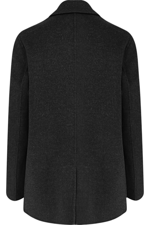 Paltò Ariella Double-breasted Wool Coat