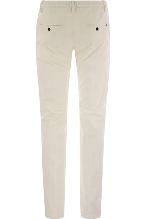 Homeware Dondup Spiritissimo - Regular Chino Trousers In Light Gabardine