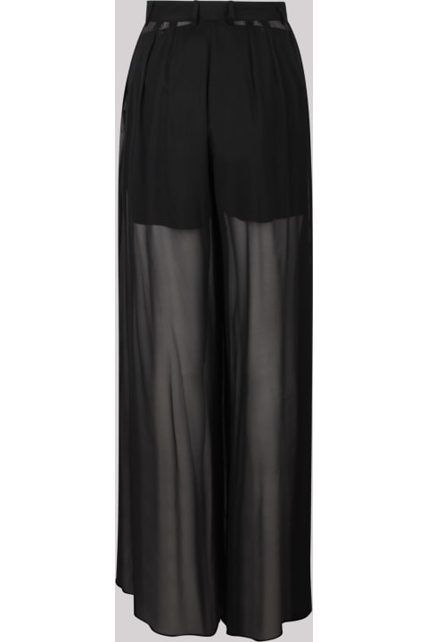 Dolce & Gabbana Pants & Shorts for Women Dolce & Gabbana Wide-leg Stretch-silk Trousers