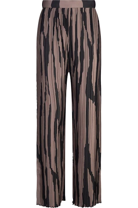 Pants & Shorts for Women Lanvin Abstract-printed Straight Leg Trousers