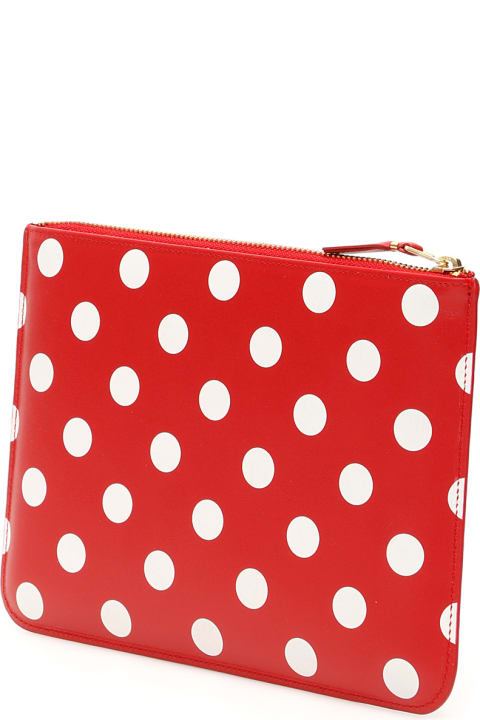 Bags Sale for Men Comme des Garçons Wallet Polka Dots Pouch