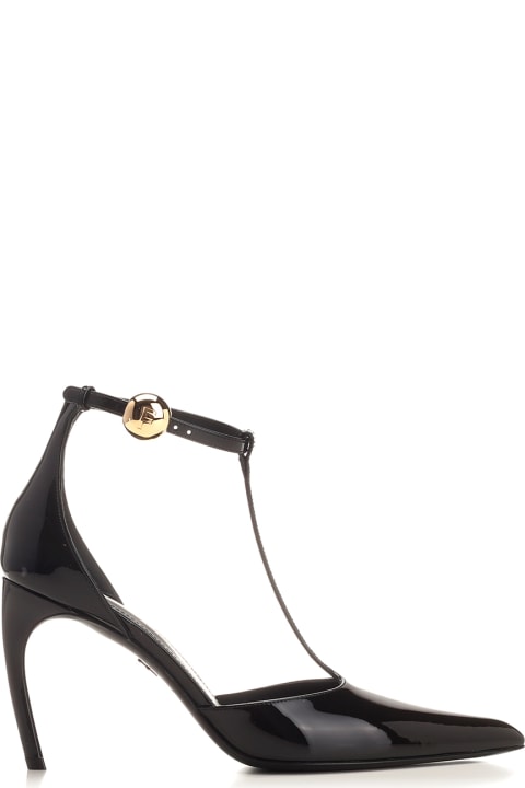 High-Heeled Shoes for Women Ferragamo 't-strap' Sandal
