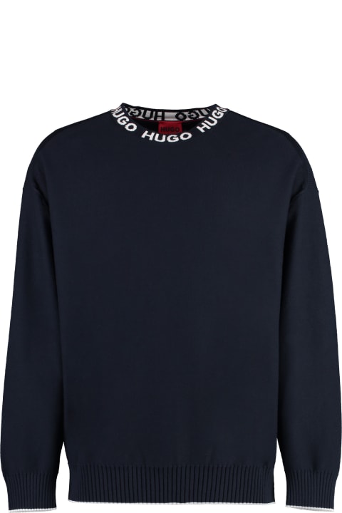 Hugo Boss for Men Hugo Boss Cotton Crew-neck Sweater