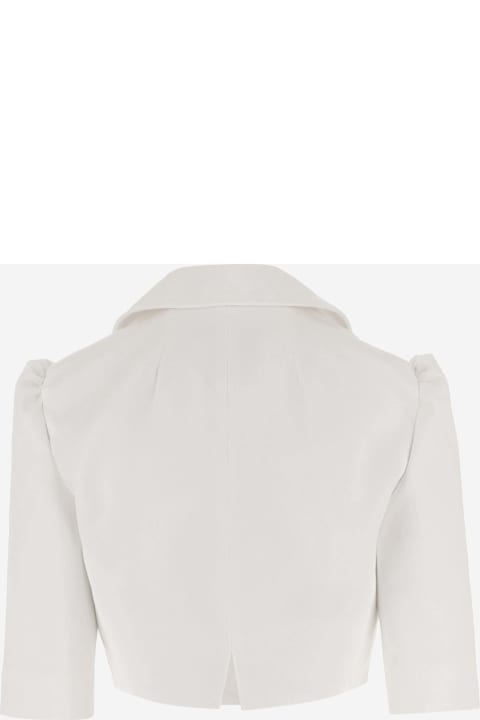 Patou Coats & Jackets for Women Patou Cotton Crop Jacket