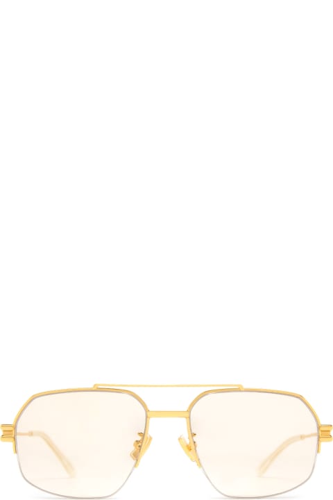 Bottega Veneta Eyewear Eyewear for Men Bottega Veneta Eyewear Bv1127s Gold Sunglasses