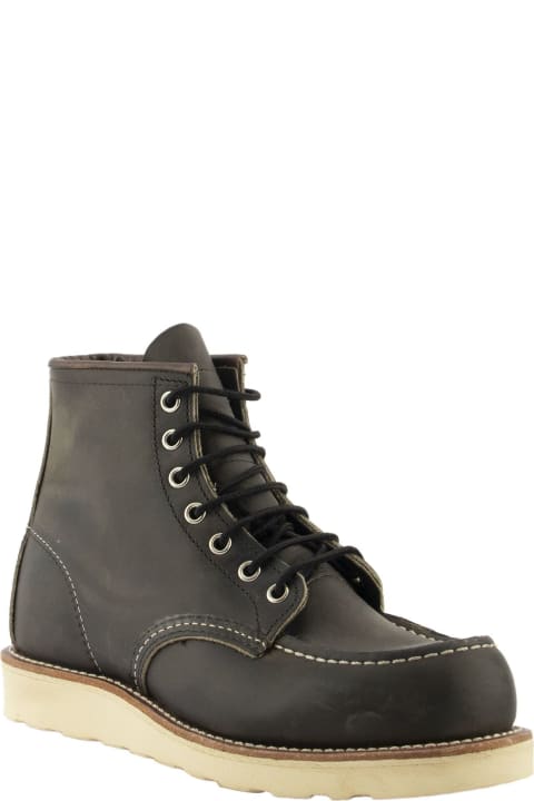 Fashion for Men Red Wing Boot Charcoal