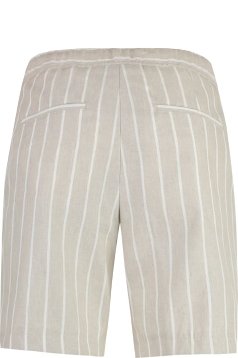 Hugo Boss Pants for Men Hugo Boss Linen Bermuda-shorts
