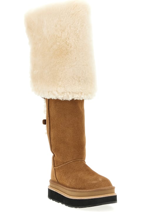 UGG 
thigh High
 Ugg X Sacai Boots