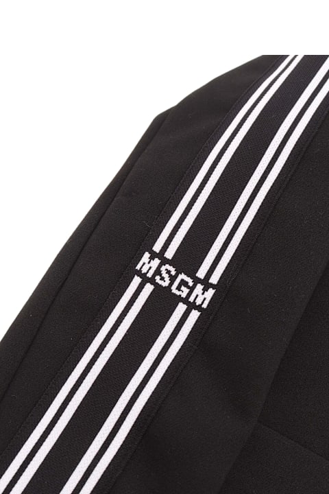أدوات منزلية MSGM Fabric Tecnical Blazer Girl Nero/black