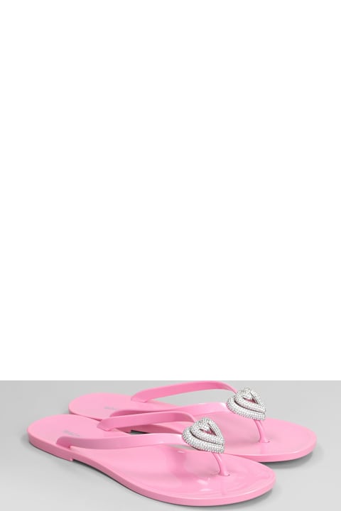 Mach & Mach for Women Mach & Mach Flats In Rose-pink Pvc