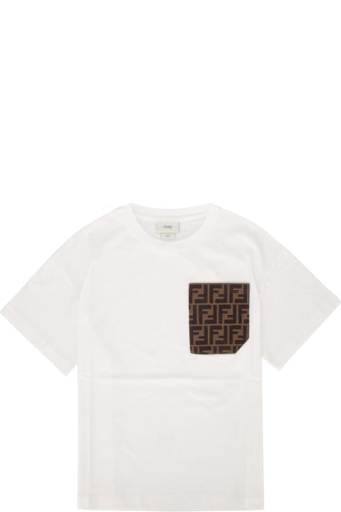 Fashion for Kids Fendi T-shirt Jersey Tinto