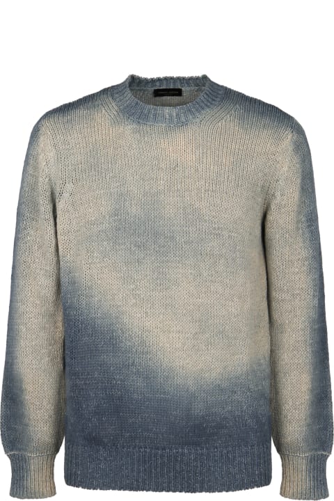 Roberto Collina Sweaters for Men Roberto Collina Cotton Blend Crew-neck Sweater