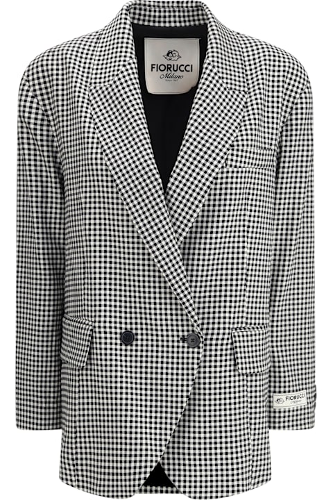 Fiorucci for Men Fiorucci Gingham Blazer