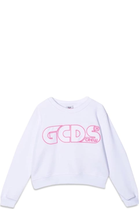 ガールズ GCDSのニットウェア＆スウェットシャツ GCDS Sweatshirt Cropped Girl