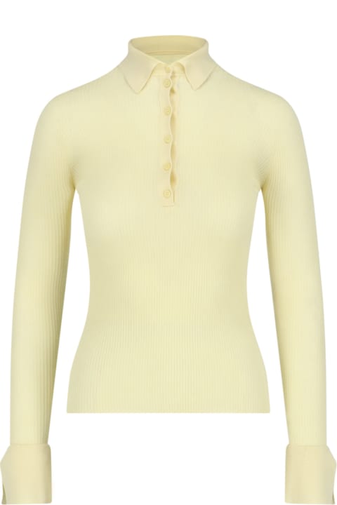 Sweaters for Women Sa Su Phi Ribbed Polo Shirt