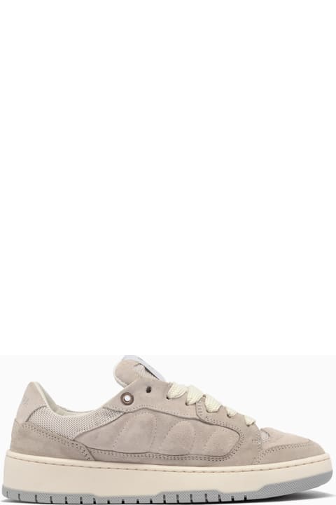 Fashion for Women Paura Santha Model 2 Sand Suede Sneakers