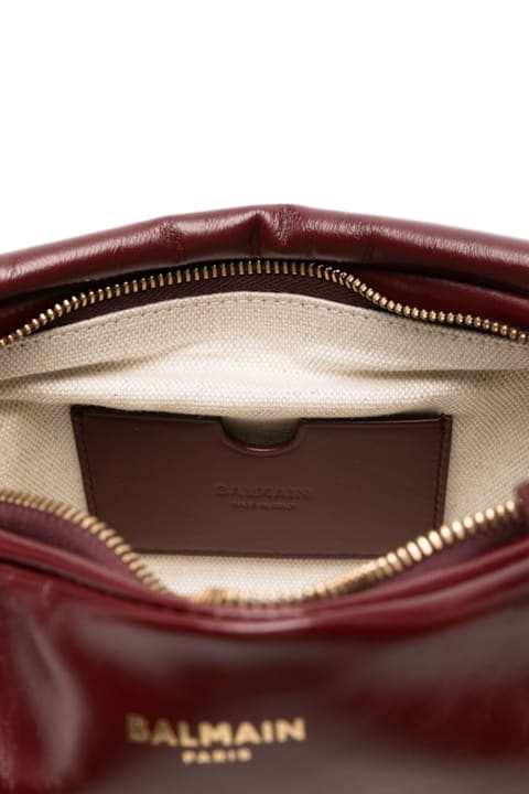 Homeware Balmain Sync Medium Leather Shoulder Bag