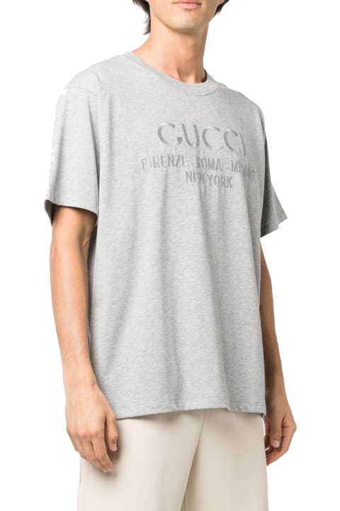 Gucci Topwear for Men Gucci Logo T-shirt