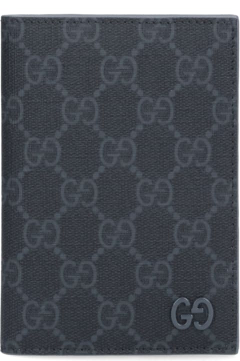 Gucci Wallets for Men Gucci 'gg' Bi-fold Passport Holder