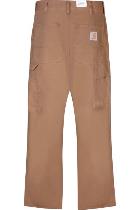 Clothing for Men Carhartt Brown Double Knee Pants