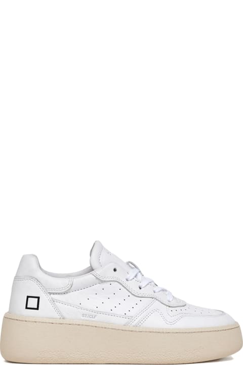 D.A.T.E. Shoes for Women D.A.T.E. Step Calf Women's Leather Sneaker