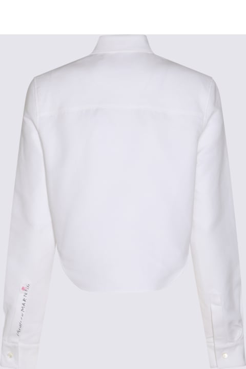 Marni Topwear for Women Marni White Cotton Shirt