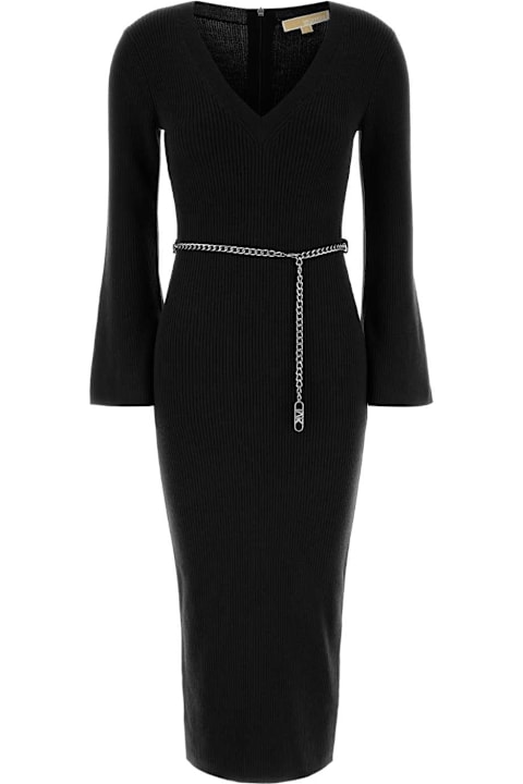 Homeware Michael Kors Black Wool Blend Dress