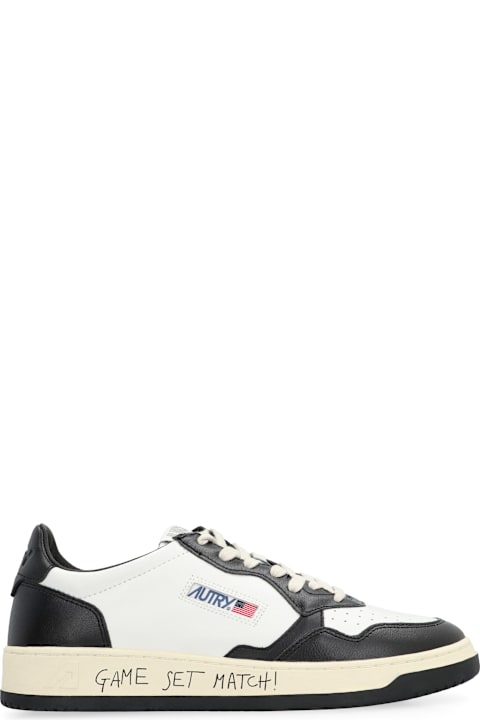 Homeware Autry Medalist Leather Low-top Sneakers