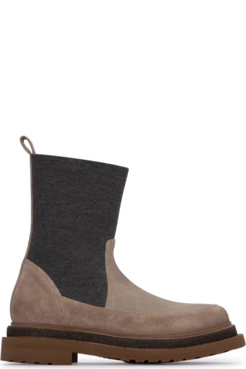 Brunello Cucinelli أحذية برقبة لـ السيدات Brunello Cucinelli Stivali