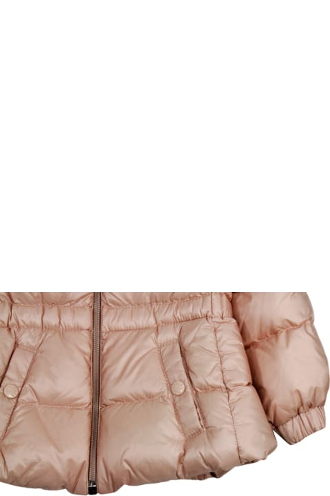 Moncler for Baby Girls Moncler Down Jacket Sayna Parka Padded With Down With Removable Hood