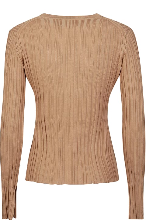 Loulou Studio Sweaters for Women Loulou Studio Evie Long Sleeve Ribbed Top