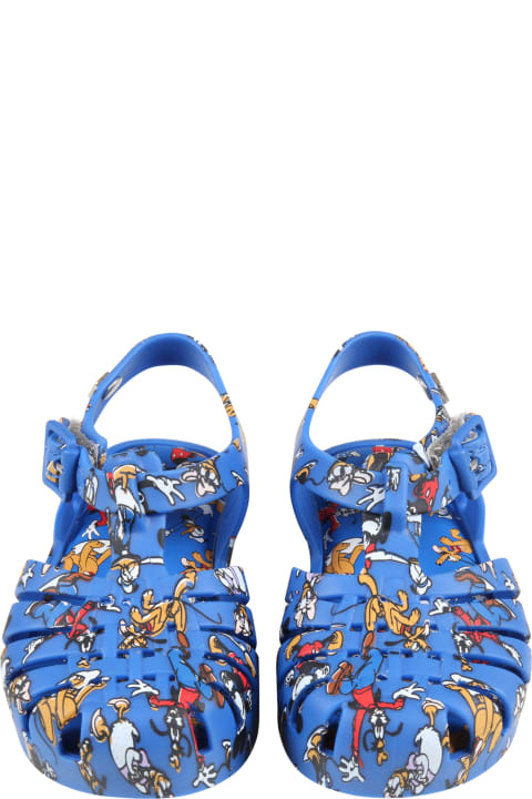 Shoes for Boys Melissa Blue Sandals For Boy With Disney Characters
