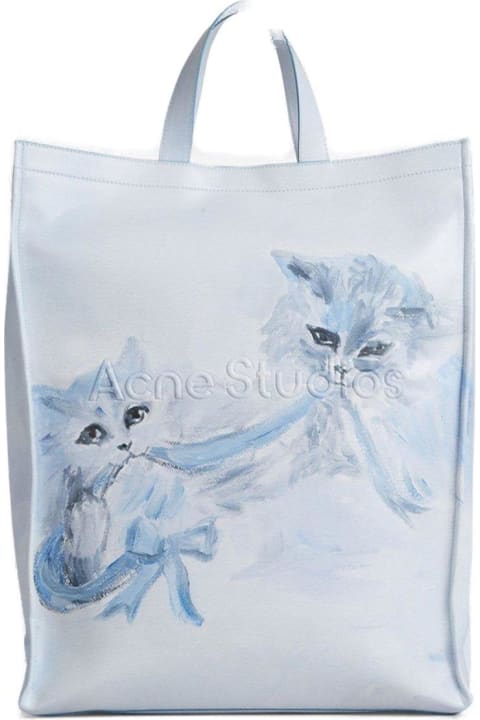 Bags Sale for Women Acne Studios Karen Kilimnik Printed Tote Bag