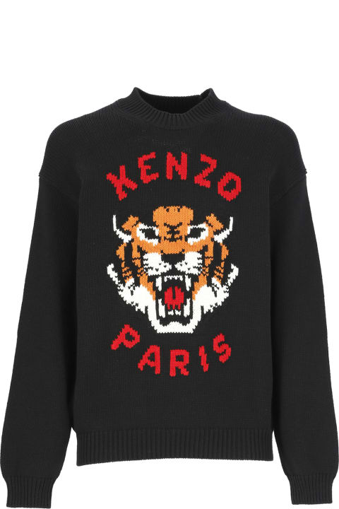 ウィメンズ Kenzoのニットウェア Kenzo Lucky Tiger Sweater