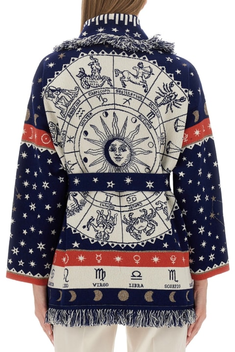 Alanui Coats & Jackets for Women Alanui Cardigan Astrology Wheel