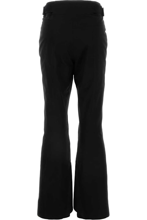 سراويل طويلة وقصيرة لـ السيدات Moncler Grenoble Black Polyester Pant