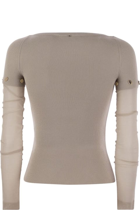 Homeware SportMax Boat Neck Long-sleeved Jumper