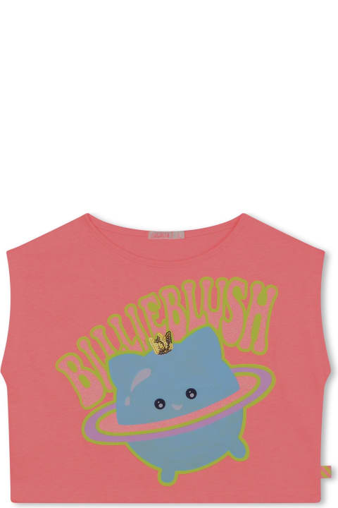 Topwear for Girls Billieblush Billieblush T-shirts And Polos Pink