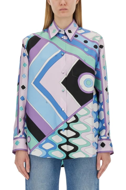 Clothing for Women Pucci Twill Shirt