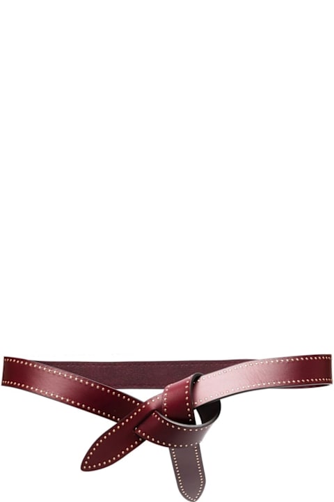 Isabel Marant Belts for Women Isabel Marant Logo Detailed Belt