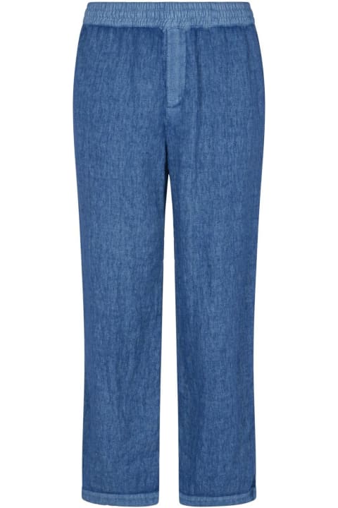 Burberry Pants for Women Burberry Ekd Motif Straight-leg Trousers