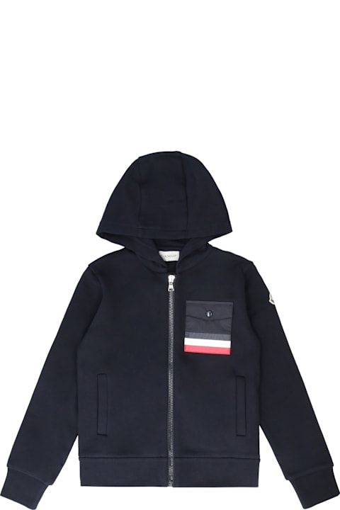 Sale for Kids Moncler Full Zip Hoodie