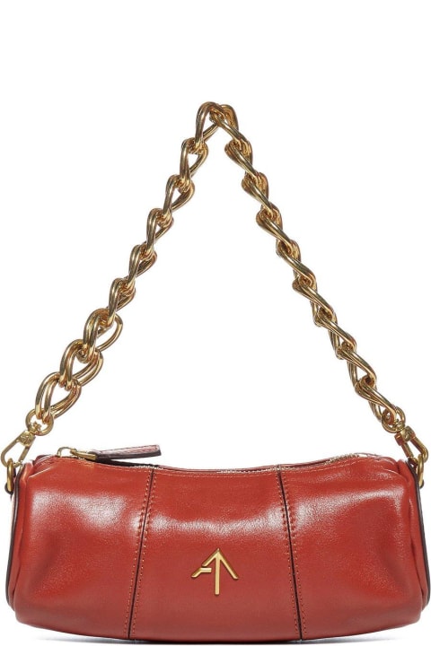 Xx Mini Cylinder Chained Shoulder Bag
