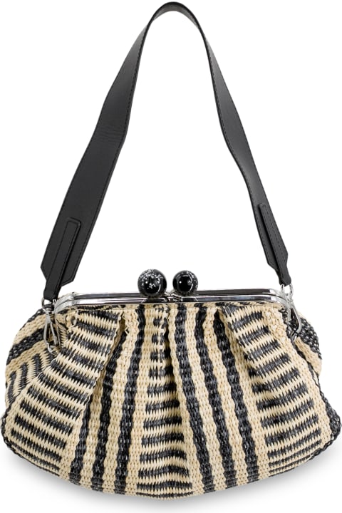 Bags for Women Weekend Max Mara Pasticcino Bag Medium 'locri' Raffia Effect